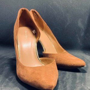 Merona Brown Suede Heels